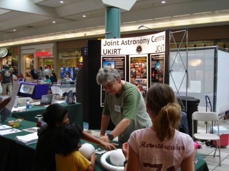 JAC Observatory booth